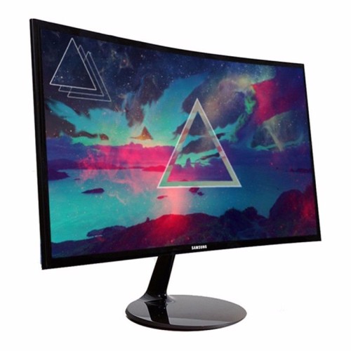 Samsung Series Curved 24" Screen LED-lit Dual Monitor
