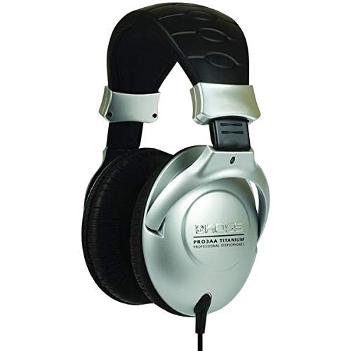 Koss Titanium Over-Ear Full-Size Studio Headphones
