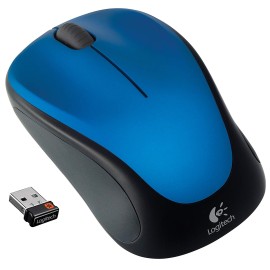 Logitech Wireless Mouse m317 with Unifying Receiver, Steel Blue