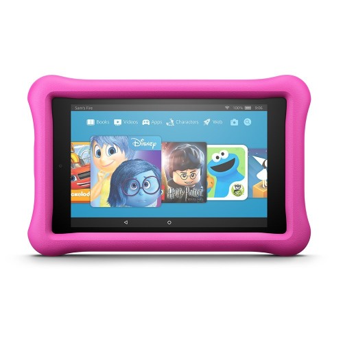 Fire HD 8 Kids Edition Tablet, 8" HD Display, 32 GB, Pink Kid-Proof Case