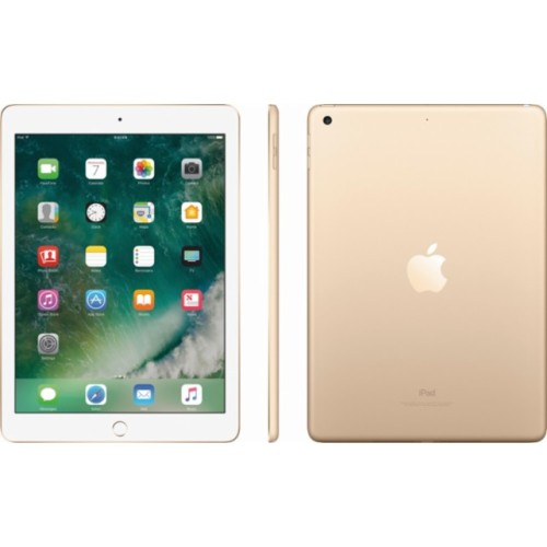 Apple - iPad with WiFi - 128GB - Gold