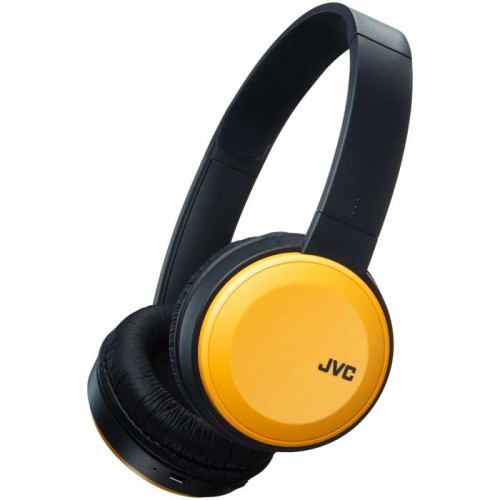 JVC Colorful Bluetooth Headphones (Yellow)
