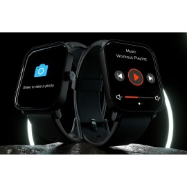 3Plus Vibe+ Gen 2 Smartwatch with Built-In GPS and 1.72 in Display (Black)