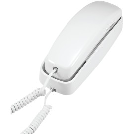 AT&T ML210 Corded Trimline Phone with Lighted Keypad (White)