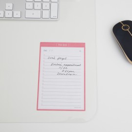 Artistic KrystalView Antimicrobial Clear Desk Pad with Microban, 40 x 24 in