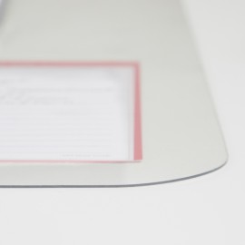 Artistic KrystalView Antimicrobial Clear Desk Pad with Microban, 40 x 24 in