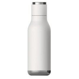 Asobu Wireless Bottle 17 oz Insulated Stainless Steel Bottle with Bluetooth Speaker Cap (White)