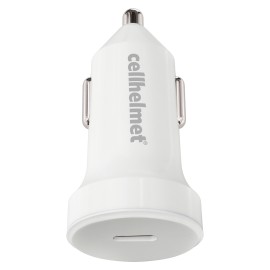 Cellhelmet CAR-PD-25W-W 25W USB-C Power Delivery Car Charger (White)