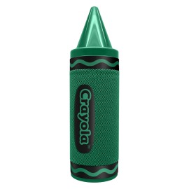 Crayola CBT450GRN Portable Bluetooth Crayon Speaker with FM Radio (Green)