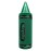Crayola CBT450GRN Portable Bluetooth Crayon Speaker with FM Radio (Green)