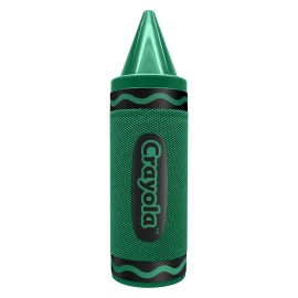 Crayola CBT450GRN Portable Bluetooth Crayon Speaker with FM Radio (Green)