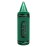 Crayola CBT450GRN Portable Bluetooth Crayon Speaker with FM Radio (Green)