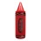 Crayola CBT450R Portable Bluetooth Crayon Speaker with FM Radio (Red)