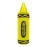 Crayola CBT450Y Portable Bluetooth Crayon Speaker with FM Radio (Yellow)