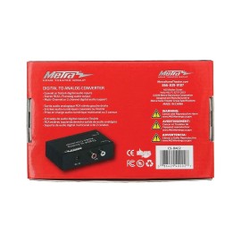 Ethereal CS-DAC2 Digital TOSLINK/Optical & Coaxial SPDIF to Analog RCA Audio Converter