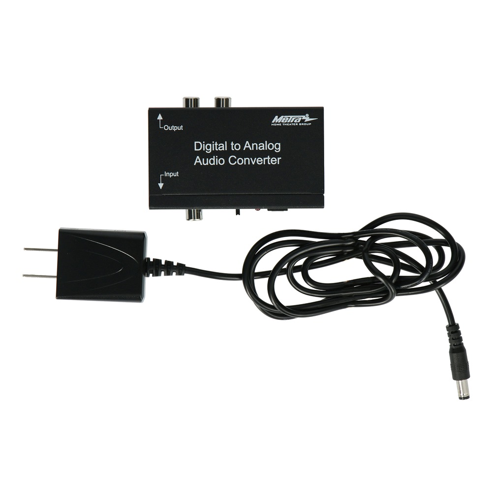 Ethereal CS-DAC2 Digital TOSLINK/Optical & Coaxial SPDIF to Analog RCA Audio Converter