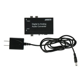 Ethereal CS-DAC2 Digital TOSLINK/Optical & Coaxial SPDIF to Analog RCA Audio Converter