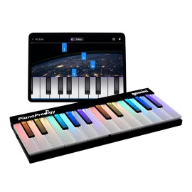 Gemini GPP-101 PianoProdigy 24-Key Wireless MIDI Learning Keyboard with Light-Up Keys