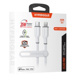 HyperGear Flexi Pro USB-C to Lightning Cable, MFi Certified