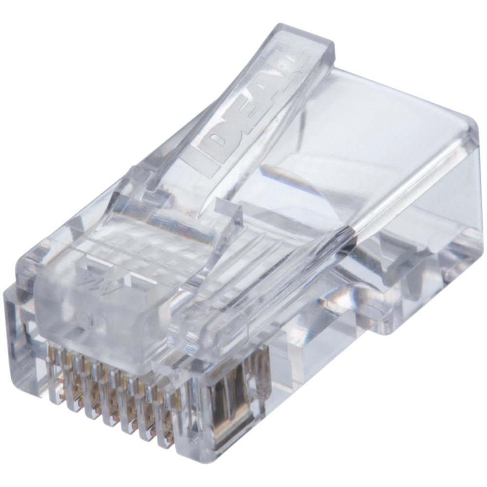 IDEAL 85-371 Cat5e Feed-Thru RJ45 Modular Plugs, 50-Pack
