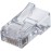 IDEAL 85-371 Cat5e Feed-Thru RJ45 Modular Plugs, 50-Pack