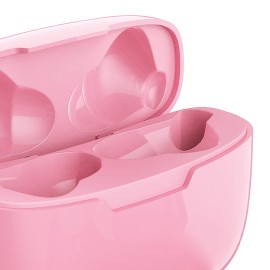 JVC HA-D5T Ultra-Compact True Wireless Earbuds (Pink)