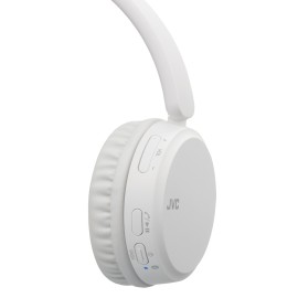 JVC HA-S35BT Wireless Bluetooth On-Ear Headphones (White)