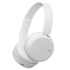 JVC HA-S35BT Wireless Bluetooth On-Ear Headphones (White)