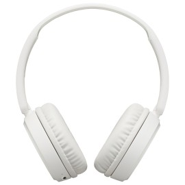 JVC HA-S35BT Wireless Bluetooth On-Ear Headphones (White)