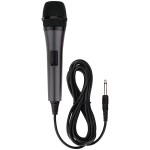 Karaoke USA M187 Professional Dynamic Corded Microphone (Black)
