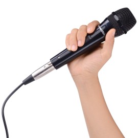 Karaoke USA M189 Professional Dynamic Corded Karaoke Microphone