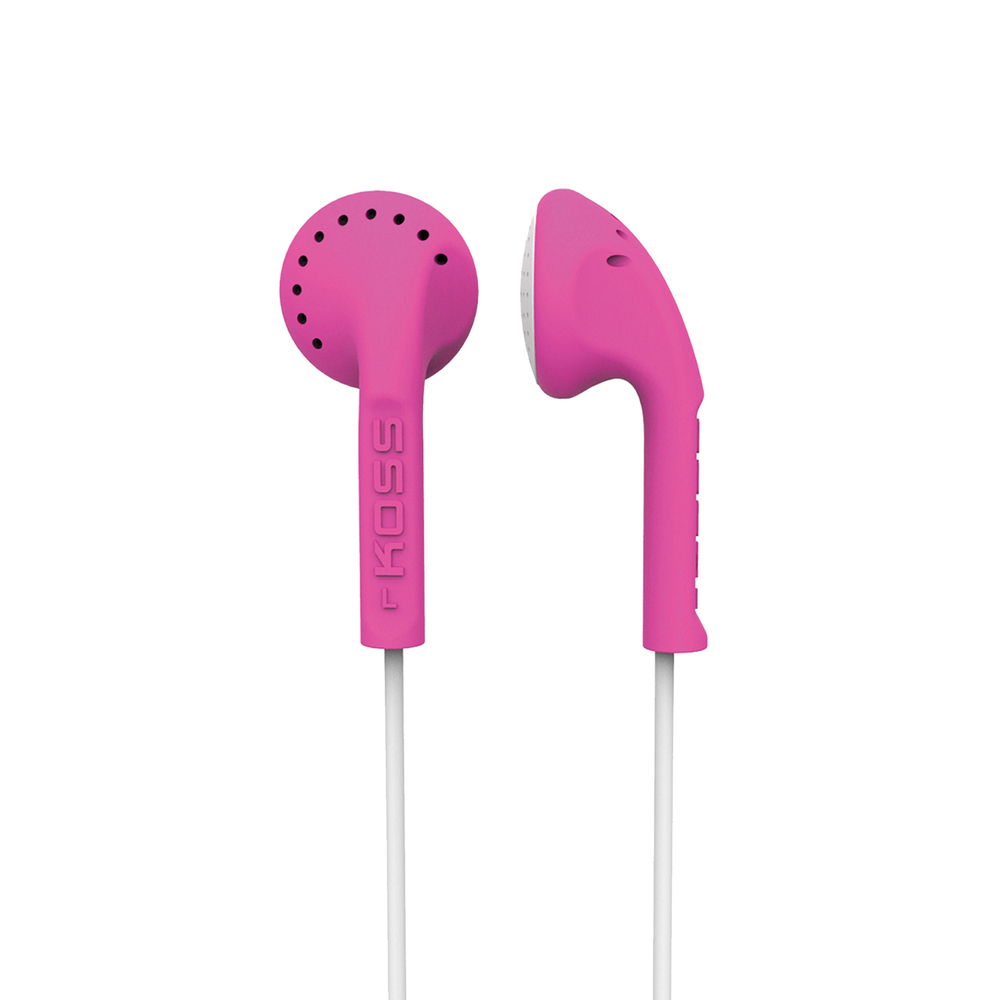 Koss KE10 On-Ear Clip Earbuds (Pink)