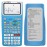 Nadex Coins C-270 Scientific Calculator with Black-and-White Graph Functions (Blue)