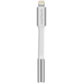 Naztech 3.5mm Audio Adapter with Lightning Connector, MFi Certified