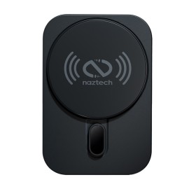 Naztech MagLock Magnetic Charging Qi2 Vent Car Mount (Black)