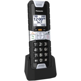 Panasonic KX-TGTA61B Extra Rugged DECT 6.0 Cordless Accessory Handset (Black)
