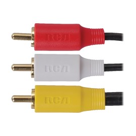 RCA VH914R 12 ft 3-RCA Stereo Audio/Video Cable
