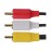RCA VH914R 12 ft 3-RCA Stereo Audio/Video Cable