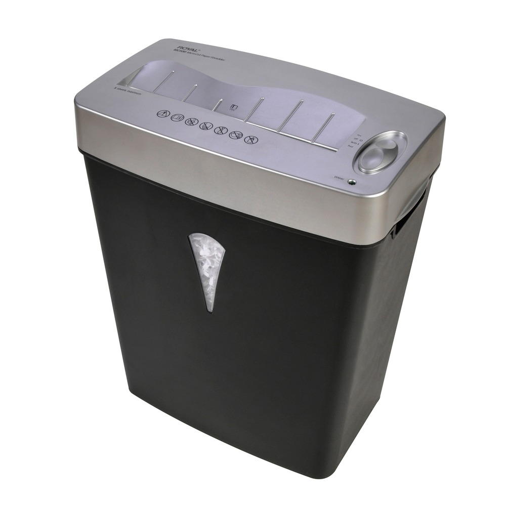Royal MC500 5-Sheet Micro-Cut Paper Shredder with 4-Gallon Bin (29366Y)