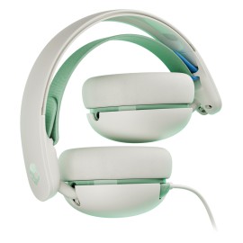 Skullcandy Grom Wired Kids Over-Ear Headphones with Mic (Bone/Seafoam)