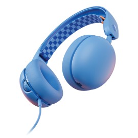 Skullcandy Grom Wired Kids Over-Ear Headphones with Mic (Surf Blue)