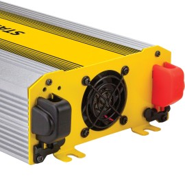 Stanley PI1000S 1000W Power Inverter with 3 AC Outlets, Dual 3.1A USB & LCD Display