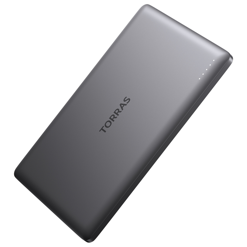 TORRAS MiniMag 5000mAh Magnetic Wireless Power Bank (Titanium Gray)