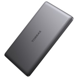TORRAS MiniMag 5000mAh Magnetic Wireless Power Bank (Titanium Gray)