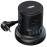 Uncaged Ergonomics Retractable Cube 4-Outlet / 4-USB Surge Protector, Black