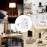 Uncaged Ergonomics Retractable Cube 4-Outlet / 4-USB Surge Protector, White