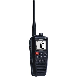 Uniden Atlantis 275 Floating Handheld VHF Marine Radio, 6W, IPX8 Submersible, NOAA Weather