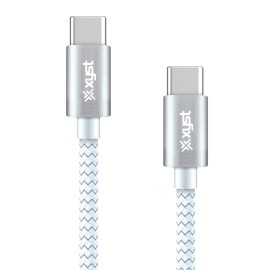 Xyst 10 ft Braided USB-C to USB-A Charge and Sync Cable (Black)