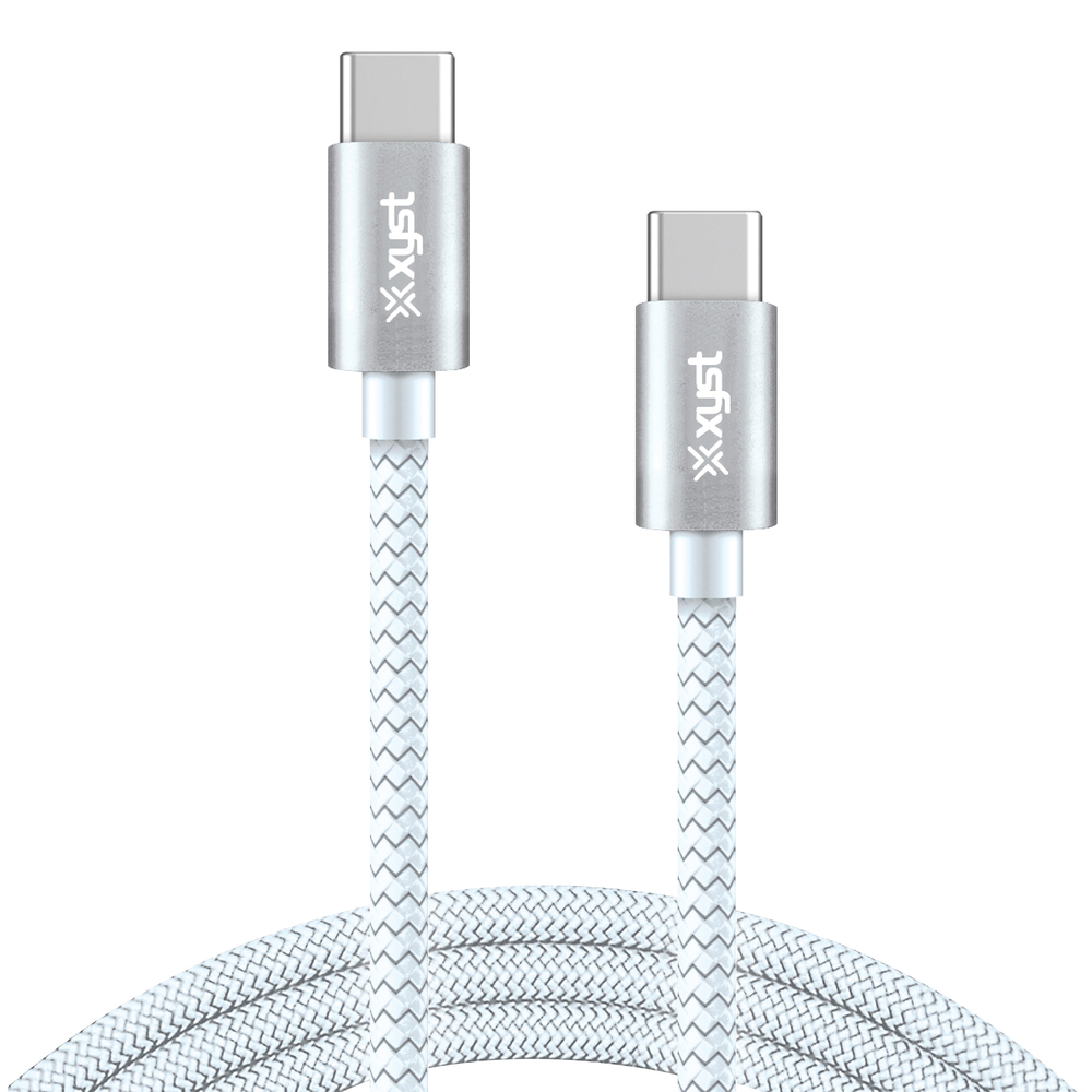 Xyst 10 ft Braided USB-C to USB-A Charge and Sync Cable (Black)