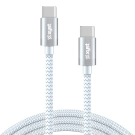 Xyst 10 ft Braided USB-C to USB-A Charge and Sync Cable (Black)